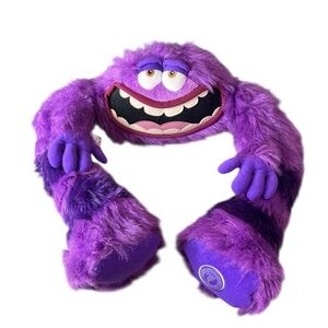 Disney Pixar Monsters University ART Plush Purple Monsters Inc